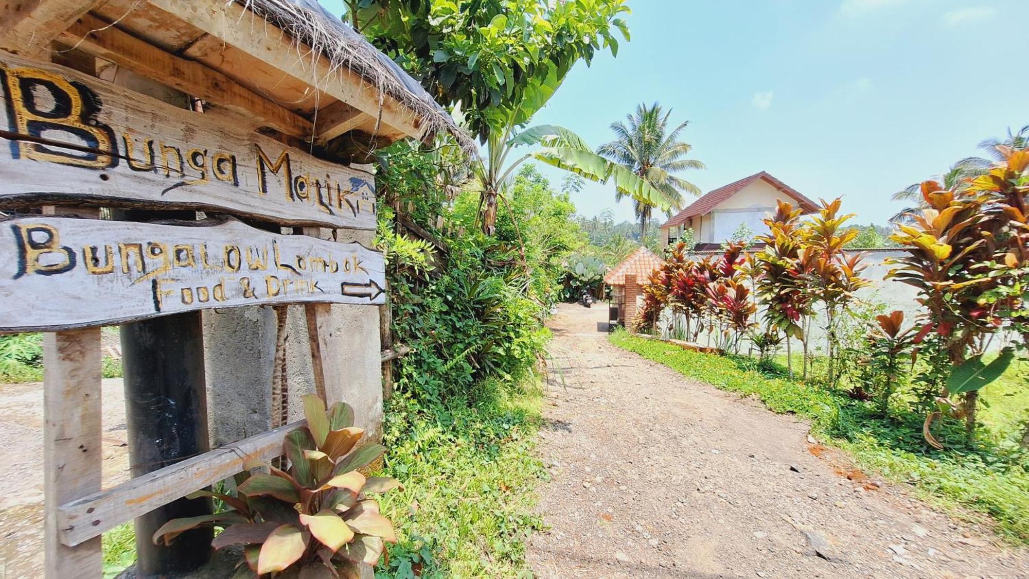 Bunga Maliq Bungalow Lombok 特特巴图 外观 照片